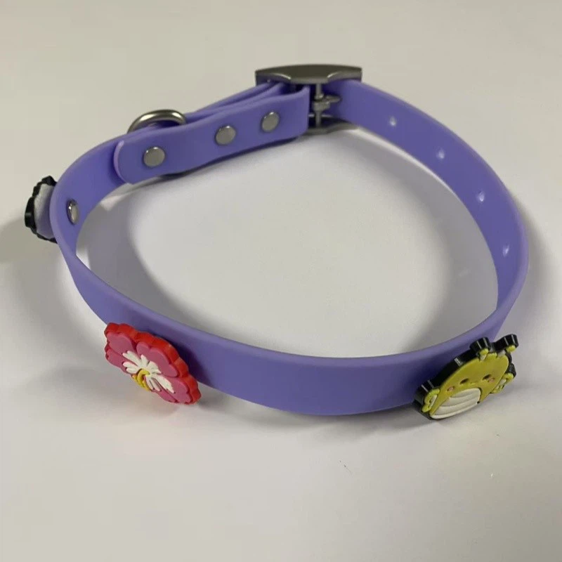 Waterproof Dog Collar With Charms